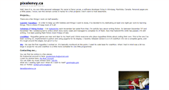Desktop Screenshot of pixelenvy.ca